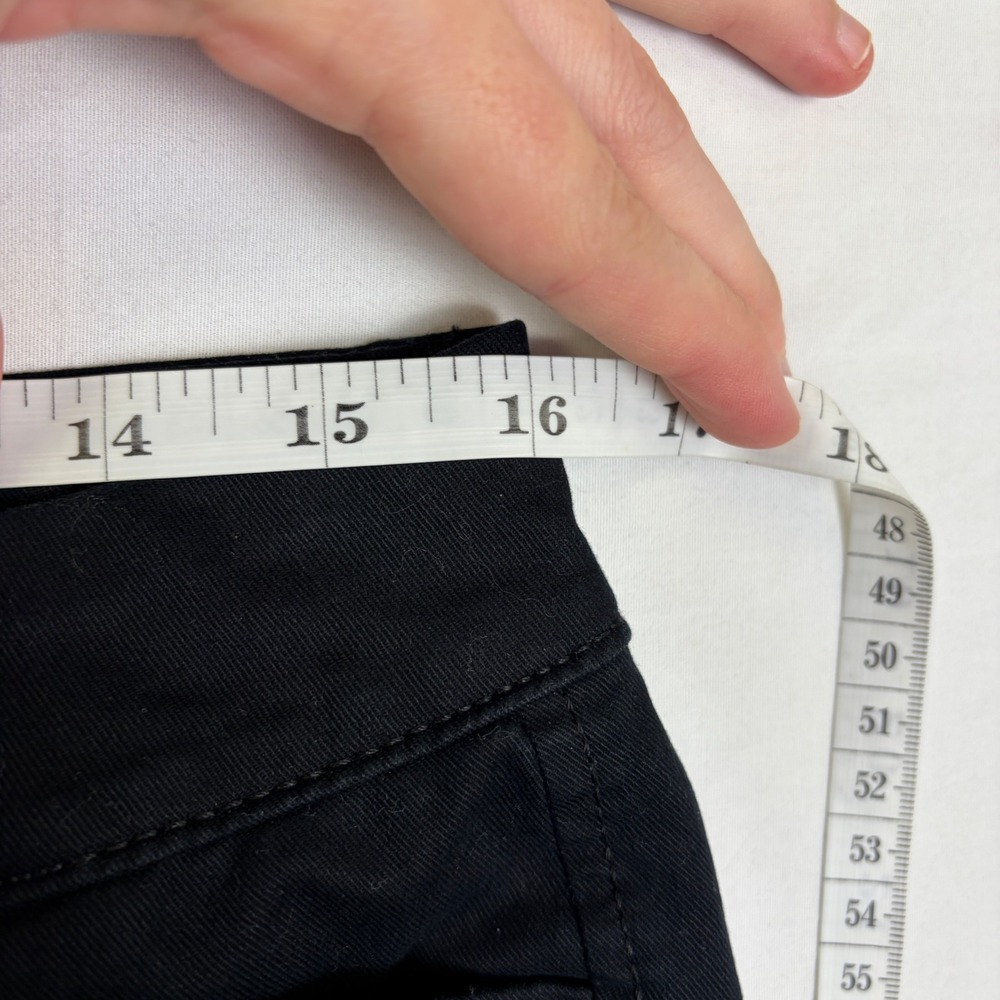 Old Navy Pixie Chino Pants Bundle Gray Black Mid Rise Ankle Slim Fit Size 10 Lot - Picture 14 of 16
